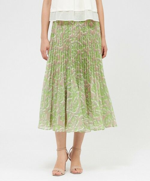EPOCA / エポカ ロング・マキシ丈スカート | フィオーレシアーオーガンジー アコーディオンプリーツスカート | 詳細9