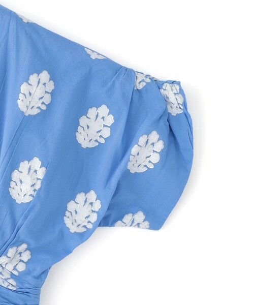 EPOCA / エポカ ロング・マキシ丈ワンピース | 【ne quittez pas】プリントウエストギャザードレス《WEB＆EPOCA THE SHOP店舗限定》 | 詳細3