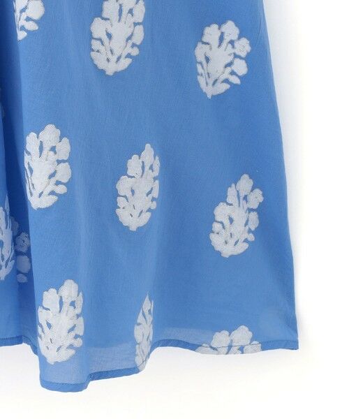 EPOCA / エポカ ロング・マキシ丈ワンピース | 【ne quittez pas】プリントウエストギャザードレス《WEB＆EPOCA THE SHOP店舗限定》 | 詳細4