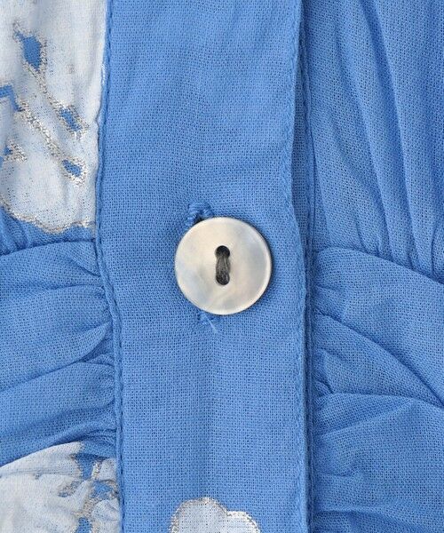 EPOCA / エポカ ロング・マキシ丈ワンピース | 【ne quittez pas】プリントウエストギャザードレス《WEB＆EPOCA THE SHOP店舗限定》 | 詳細5