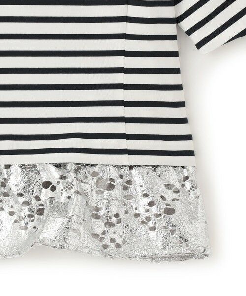 EPOCA / エポカ カットソー | 【MIHOKO SAITO】箔プリントボーダーカットソー《WEB＆EPOCA THE SHOP店舗限定》 | 詳細4