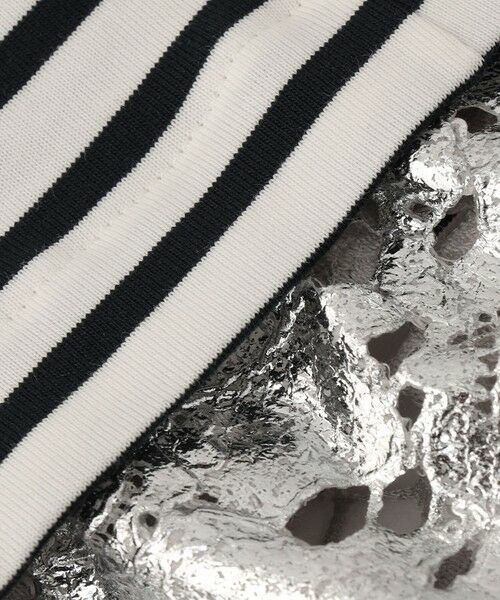 EPOCA / エポカ カットソー | 【MIHOKO SAITO】箔プリントボーダーカットソー《WEB＆EPOCA THE SHOP店舗限定》 | 詳細6