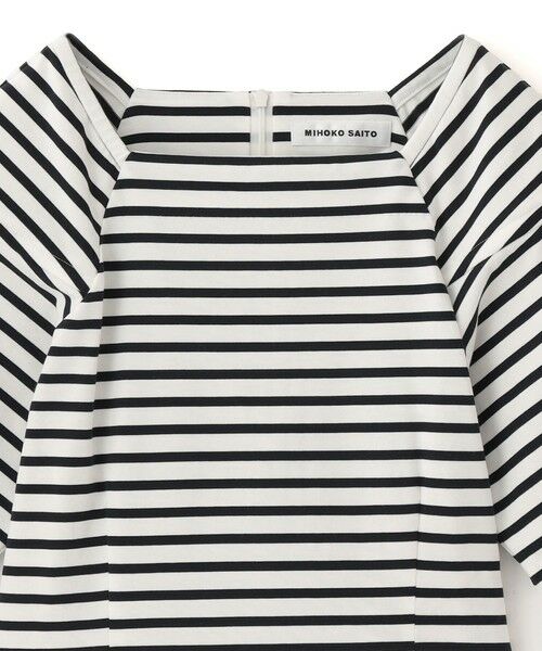 EPOCA / エポカ カットソー | 【MIHOKO SAITO】箔プリントボーダーカットソー《WEB＆EPOCA THE SHOP店舗限定》 | 詳細2