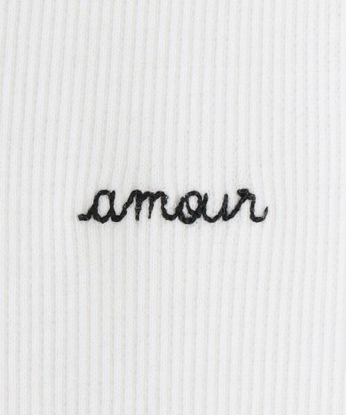 EPOCA / エポカ カットソー | 【MAISON LABICHE】amourリブカットソー《WEB＆EPOCA THE SHOP店舗限定》 | 詳細5