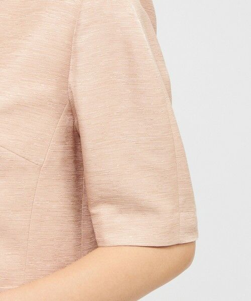 EPOCA / エポカ ノーカラージャケット | 【EPOCA DI BASE】 シルクツムギジャカード ノーカラージャケット 《WEB&一部店舗限定》 | 詳細6