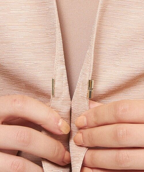 EPOCA / エポカ ノーカラージャケット | 【EPOCA DI BASE】 シルクツムギジャカード ノーカラージャケット 《WEB&一部店舗限定》 | 詳細8