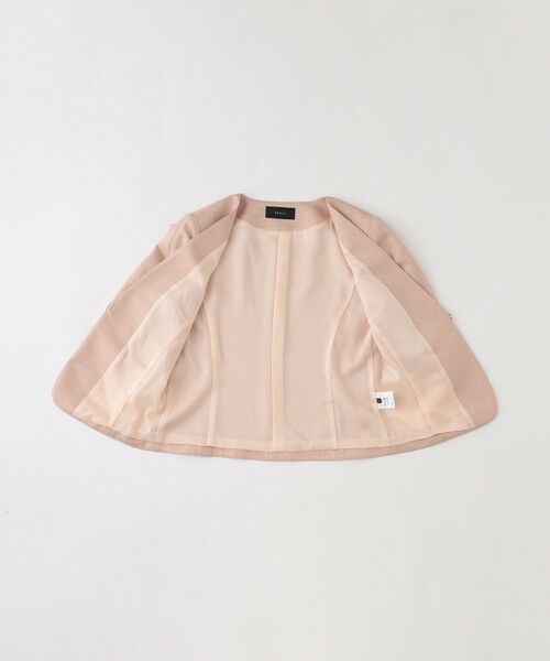 EPOCA / エポカ ノーカラージャケット | 【EPOCA DI BASE】 シルクツムギジャカード ノーカラージャケット 《WEB&一部店舗限定》 | 詳細9