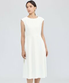 EPOCA / エポカ ロング・マキシ丈ワンピース | クリーンストレッチ フレアドレス