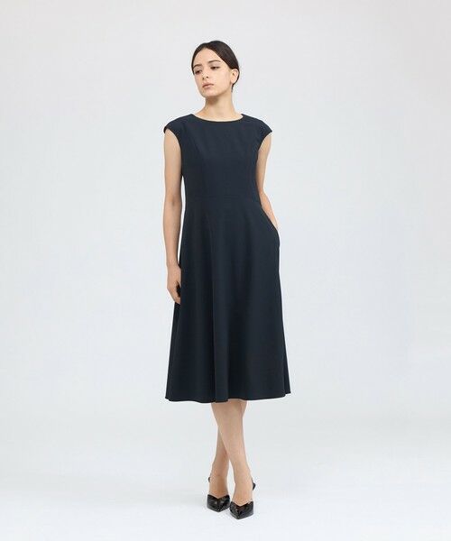 EPOCA / エポカ ロング・マキシ丈ワンピース | クリーンストレッチ フレアドレス | 詳細3