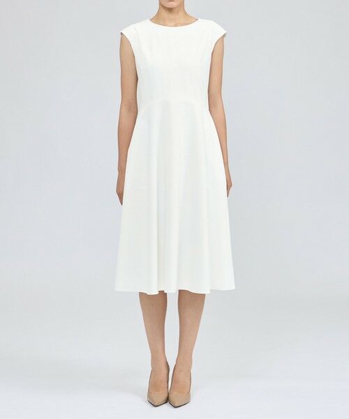 EPOCA / エポカ ロング・マキシ丈ワンピース | クリーンストレッチ フレアドレス | 詳細5