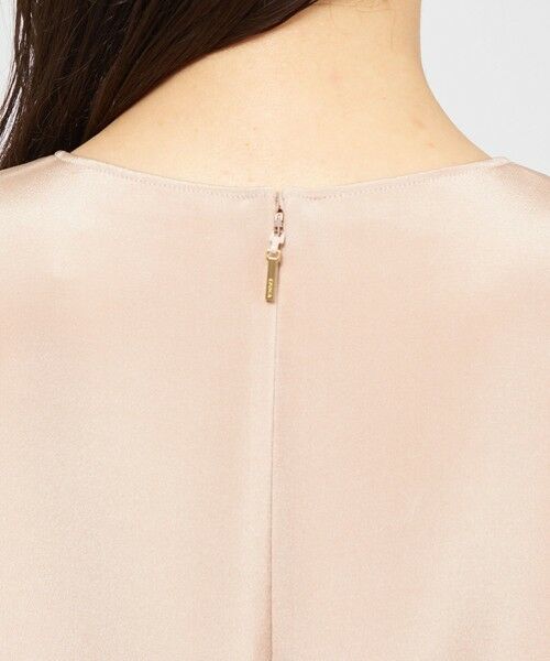 EPOCA / エポカ ロング・マキシ丈ワンピース | 【EPOCA DI BASE】 シルクダブルクレープ フレアドレス 《WEB&一部店舗限定》 | 詳細7