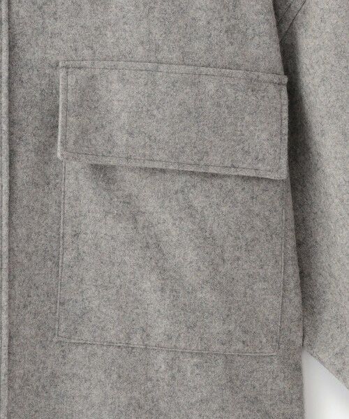 EPOCA / エポカ ノーカラージャケット | 【SACRA】フランネルジャケット《WEB＆EPOCA THE SHOP店舗限定》 | 詳細3