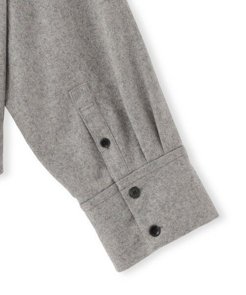 EPOCA / エポカ ノーカラージャケット | 【SACRA】フランネルジャケット《WEB＆EPOCA THE SHOP店舗限定》 | 詳細4