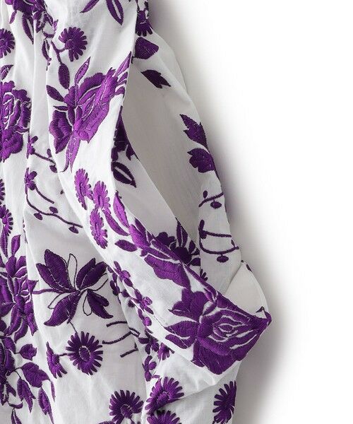 EPOCA / エポカ ロング・マキシ丈スカート | 【support surface】フラワーエンブロイダリースカート《WEB＆EPOCA THE SHOP店舗限定》 | 詳細4