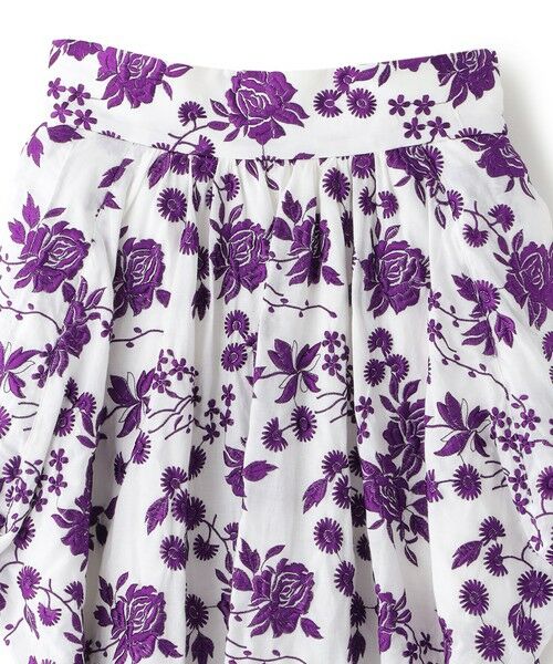 EPOCA / エポカ ロング・マキシ丈スカート | 【support surface】フラワーエンブロイダリースカート《WEB＆EPOCA THE SHOP店舗限定》 | 詳細2