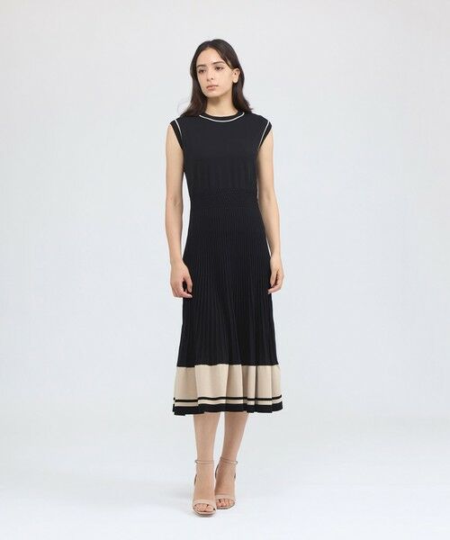 EPOCA / エポカ ロング・マキシ丈ワンピース | コットンボーダー ニットワンピース | 詳細1