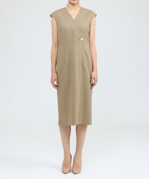 EPOCA / エポカ ロング・マキシ丈ワンピース | ナチュラルビエラ Iラインドレス | 詳細4