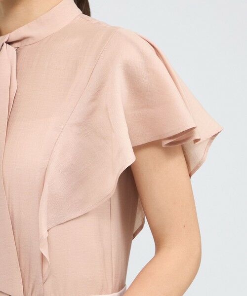 EPOCA / エポカ ロング・マキシ丈ワンピース | シフォンコンビ デザインドレス | 詳細8