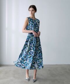 EPOCA / エポカ ロング・マキシ丈ワンピース | フィオーレジャージー ノースリーブドレス