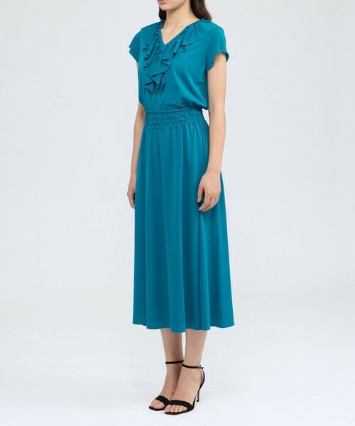 EPOCA / エポカ ロング・マキシ丈ワンピース | ドレープジャージー フレアドレス | 詳細4