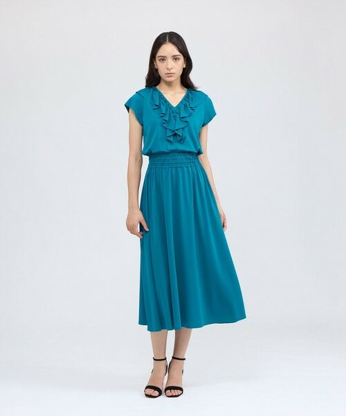 EPOCA / エポカ ロング・マキシ丈ワンピース | ドレープジャージー フレアドレス | 詳細2