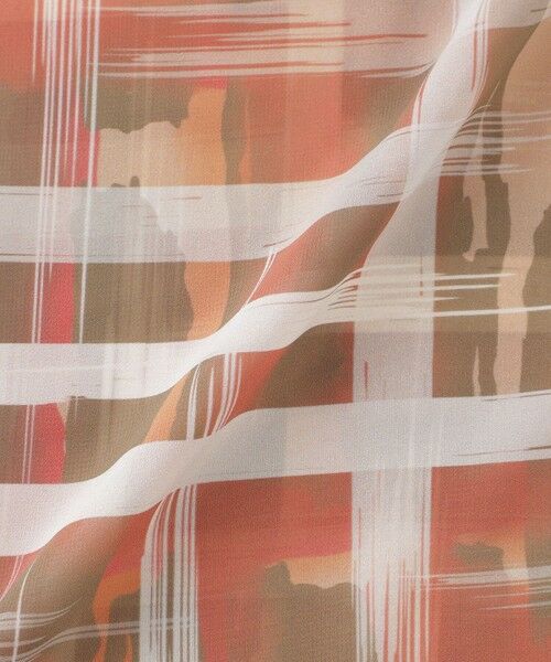 EPOCA / エポカ シャツ・ブラウス | ジオメトリックプリント スタンドカラーブラウス | 詳細10