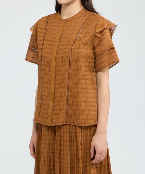 EPOCA / エポカ シャツ・ブラウス | カラミレース フリルブラウス | 詳細6