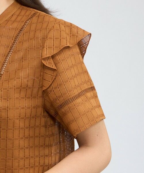 EPOCA / エポカ シャツ・ブラウス | カラミレース フリルブラウス | 詳細8