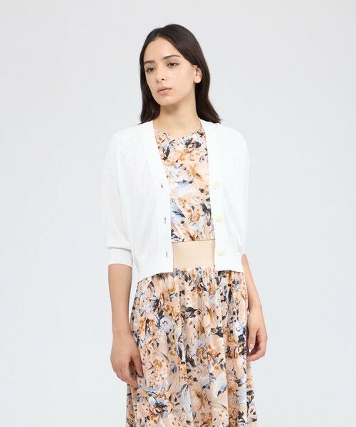 EPOCA / エポカ ニット・セーター | コットンファイン ショートニットカーディガン | 詳細12