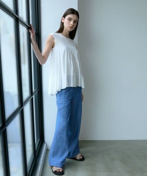 EPOCA / エポカ ニット・セーター | コットンファイン ノースリーブニットプルオーバー | 詳細1