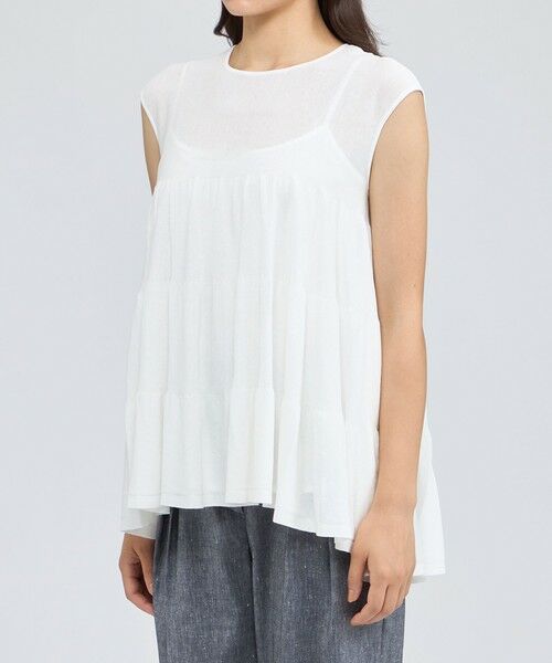 EPOCA / エポカ ニット・セーター | コットンファイン ノースリーブニットプルオーバー | 詳細9