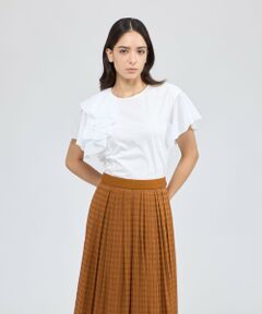 EPOCA 　チュール袖カットソー40サイズ　ほぼ新品♥美品 ソフトチュールドレス（M5J12337＿＿） | EPOCA (Women
