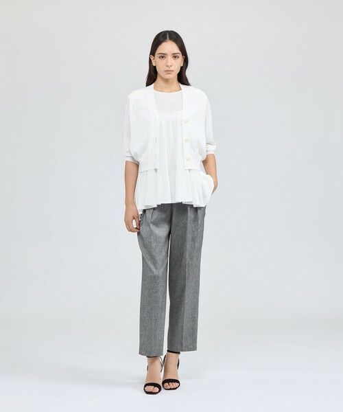 EPOCA / エポカ その他パンツ | リネンブレンド テーパードパンツ | 詳細4