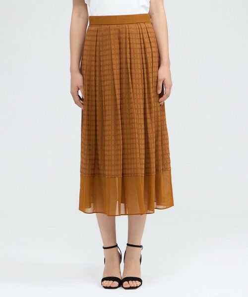 EPOCA / エポカ ロング・マキシ丈スカート | カラミレース フレアスカート | 詳細7