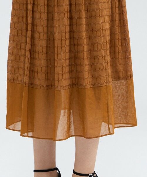 EPOCA / エポカ ロング・マキシ丈スカート | カラミレース フレアスカート | 詳細10
