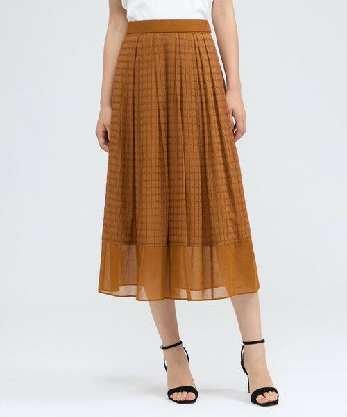EPOCA / エポカ ロング・マキシ丈スカート | カラミレース フレアスカート | 詳細13