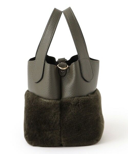 EPOCA / エポカ メッセンジャーバッグ・ウエストポーチ | 【RIPANI】ムートンコンビバケツバッグ《WEB＆EPOCA THE SHOP店舗限定》 | 詳細1