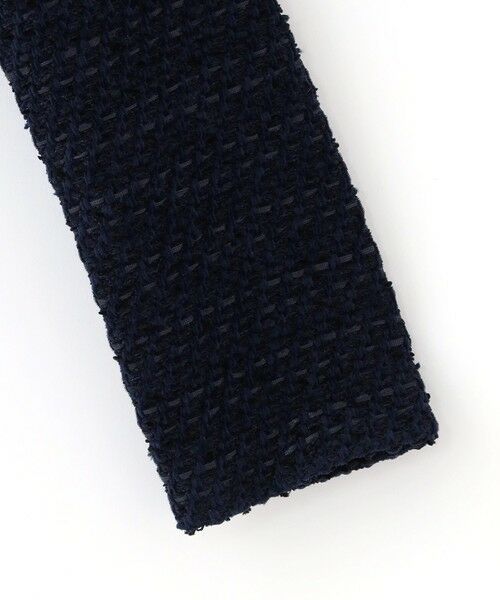 EPOCA / エポカ ノーカラージャケット | 【COOHEM】ベーシックツイードベルベットジャケット《WEB＆EPOCA THE SHOP店舗限定》 | 詳細3