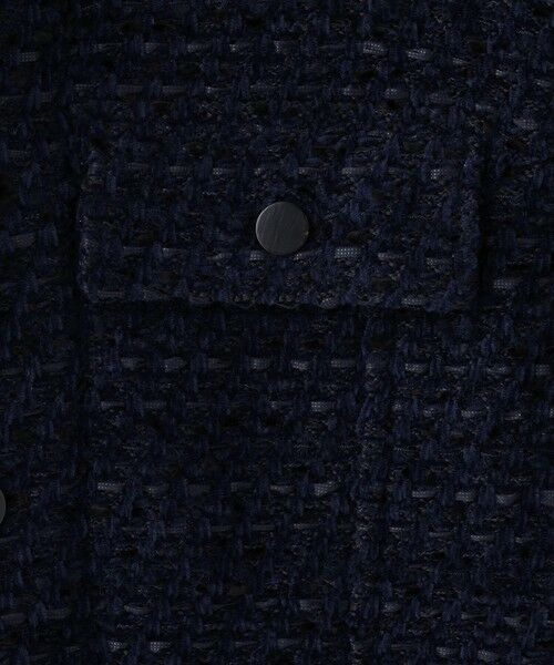 EPOCA / エポカ ノーカラージャケット | 【COOHEM】ベーシックツイードベルベットジャケット《WEB＆EPOCA THE SHOP店舗限定》 | 詳細5