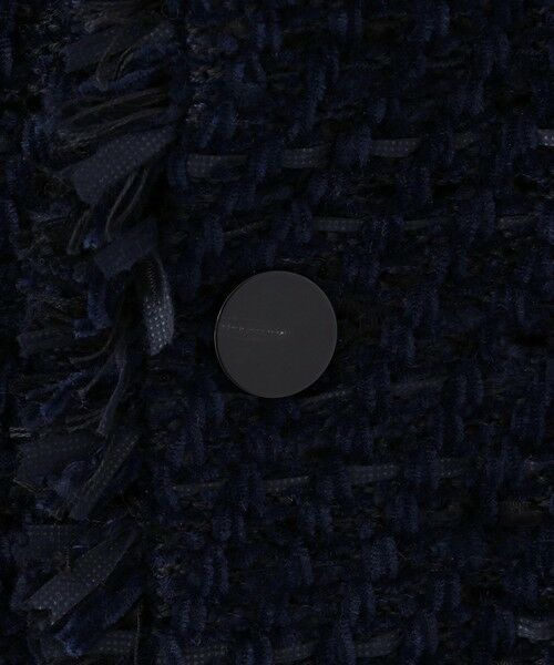 EPOCA / エポカ ノーカラージャケット | 【COOHEM】ベーシックツイードベルベットジャケット《WEB＆EPOCA THE SHOP店舗限定》 | 詳細6