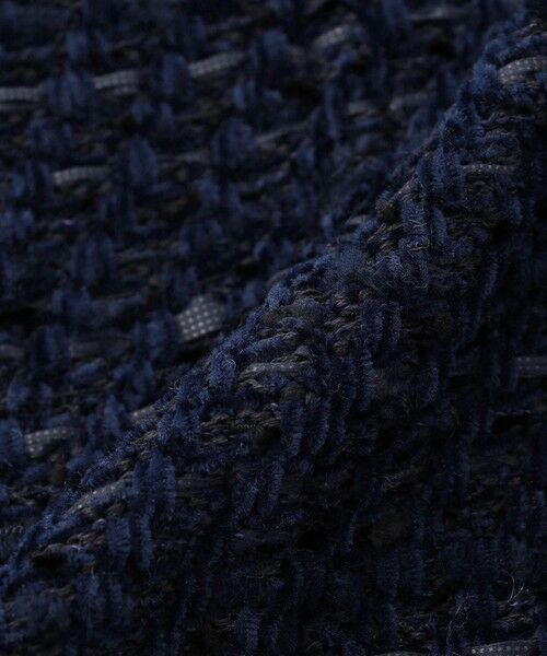 EPOCA / エポカ ノーカラージャケット | 【COOHEM】ベーシックツイードベルベットジャケット《WEB＆EPOCA THE SHOP店舗限定》 | 詳細7