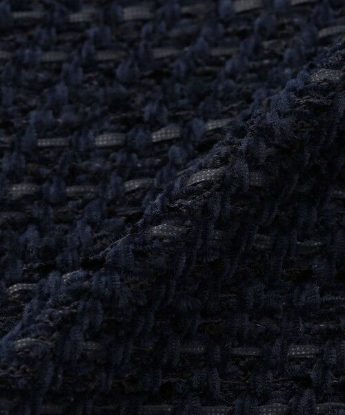 EPOCA / エポカ ノーカラージャケット | 【COOHEM】ベーシックツイードベルベットジレ《WEB＆EPOCA THE SHOP店舗限定》 | 詳細7