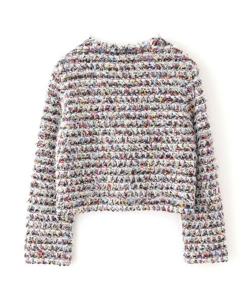 EPOCA / エポカ ノーカラージャケット | 【COOHEM】フェザーミックスツイードジャケット《WEB＆EPOCA THE SHOP店舗限定》 | 詳細1