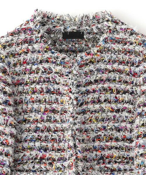 EPOCA / エポカ ノーカラージャケット | 【COOHEM】フェザーミックスツイードジャケット《WEB＆EPOCA THE SHOP店舗限定》 | 詳細2