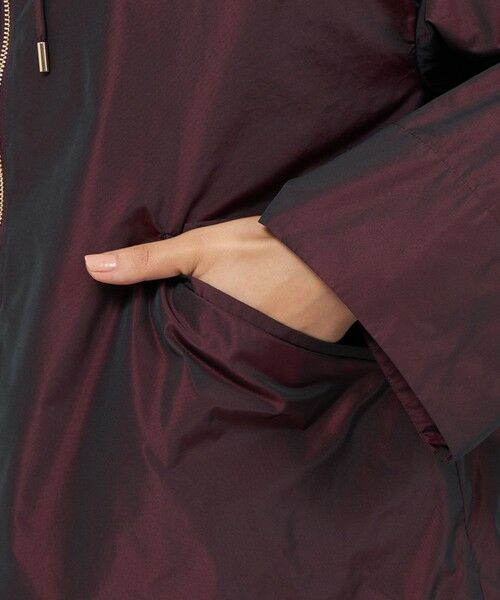 EPOCA / エポカ ノーカラージャケット | ライトメモリータフタ ライトブルゾン | 詳細11