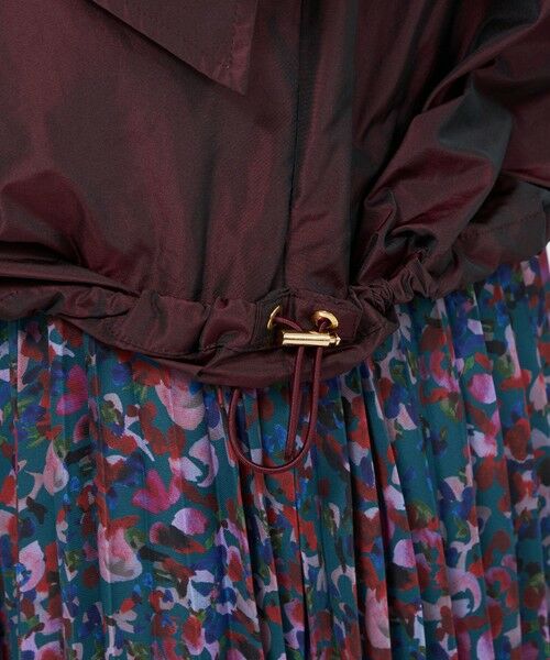 EPOCA / エポカ ノーカラージャケット | ライトメモリータフタ ライトブルゾン | 詳細12