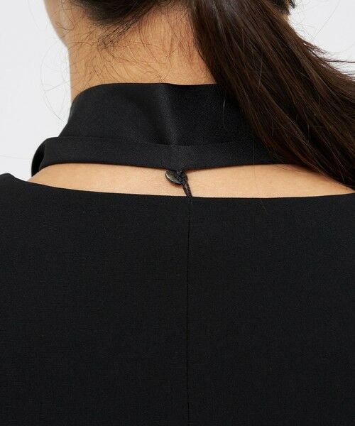 EPOCA / エポカ ノーカラージャケット | コンパクトダブルクロス ノーカラージャケット | 詳細7