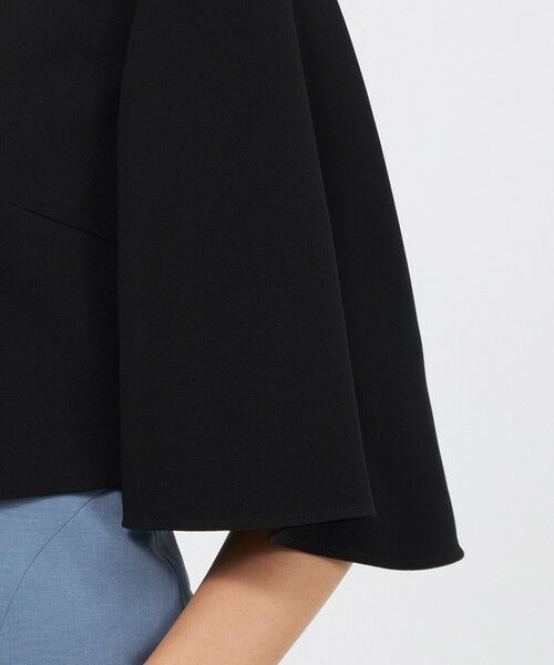 EPOCA / エポカ ノーカラージャケット | コンパクトダブルクロス ボレロ | 詳細6