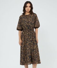 EPOCA / エポカ ロング・マキシ丈ワンピース | スモールフラワープリント フリルワンピース