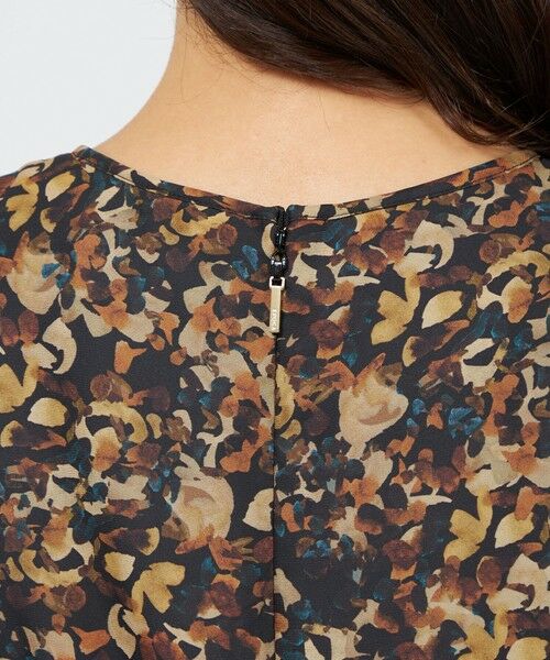 EPOCA / エポカ ロング・マキシ丈ワンピース | スモールフラワープリント フリルワンピース | 詳細5